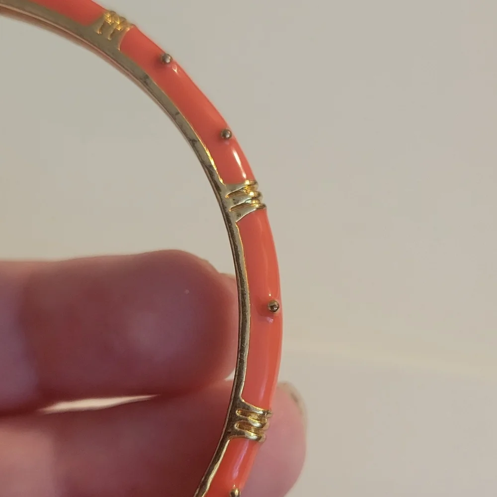 C. Wonder Gold and Coral Bracelet - Picture 3 of 3